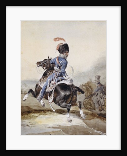 Artillery Officer Galloping to the Left by Theodore Gericault