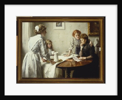 The Letter, 1912 by Thomas Benjamin Kennington