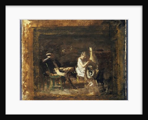 Study for 'Courtship' by Thomas Cowperthwait Eakins