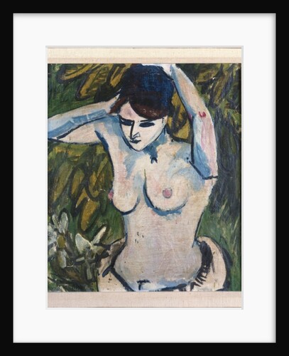 Woman with Raised Arms, 1910 by Ernst Ludwig Kirchner