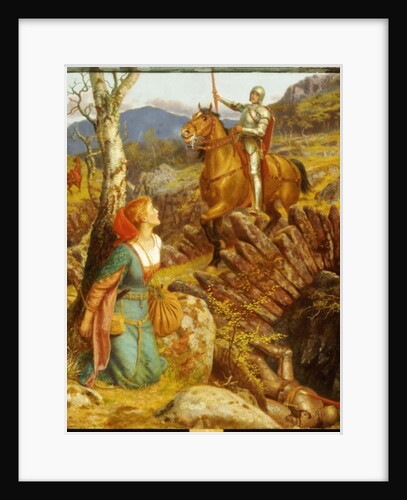 The Overthrowing of the Rusty Night by Arthur Hughes