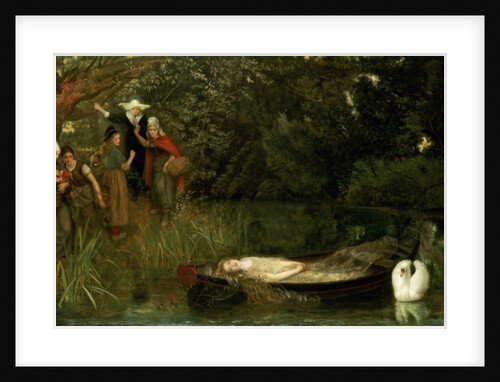 The Lady of Shalott, 1873 by Arthur Hughes