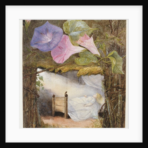 In the Hut there was Only a Bed, the Sunbeam Stole in to Kiss Him by Eleanor Vere Boyle