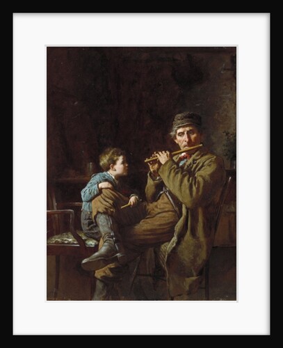 The Earnest Pupil, 1881 by Eastman Johnson