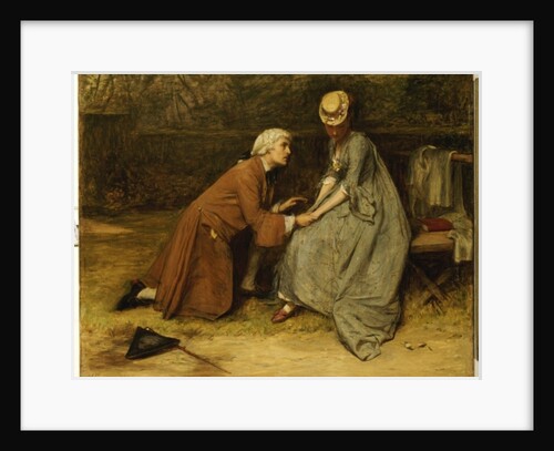 The Proposal, 1869 by John Pettie