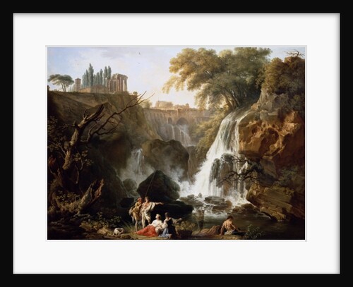 The Cascade at Tivoli by Claude Joseph Vernet