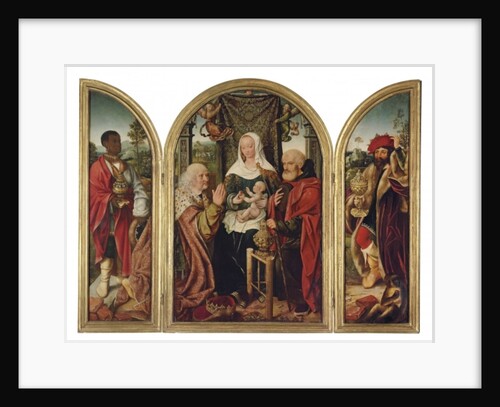 Adoration of the Magi by Master of Frankfurt