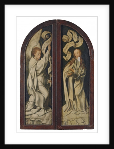 The Annunciation by Master of Frankfurt