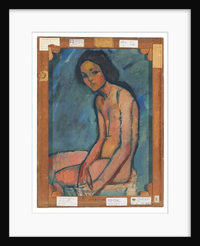 Nu assis, c.1909 by Amedeo Modigliani