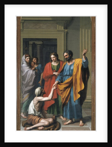 St. Peter and St. John Healing the Paralytic, 1783 by Francisco Javier Ramos y Albertos