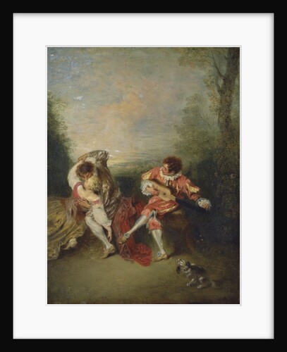 The Surprise by Jean Antoine Watteau