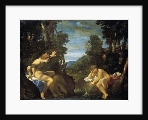 Salmacis and Hermaphroditus by Ludovico Carracci