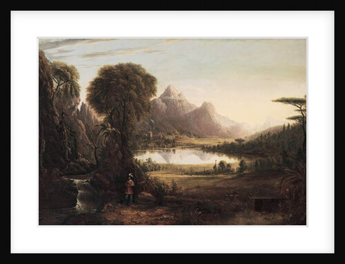 The Happy Valley, from Rasselas, the Prince Meditating His Escape by Jesse Talbot