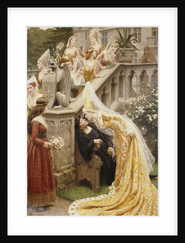 Alain Chartier, 1903 by Edmund Blair Leighton