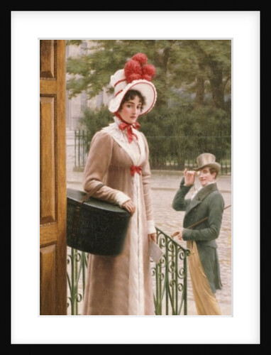 A Source of Admiration, 1904 by Edmund Blair Leighton