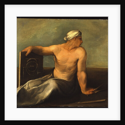 A Personification of Geometry by Dosso Dossi