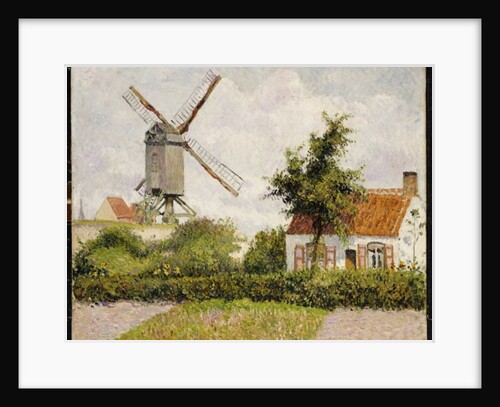 Windmill at Knokke, Belgium, 1894 by Camille Pissarro