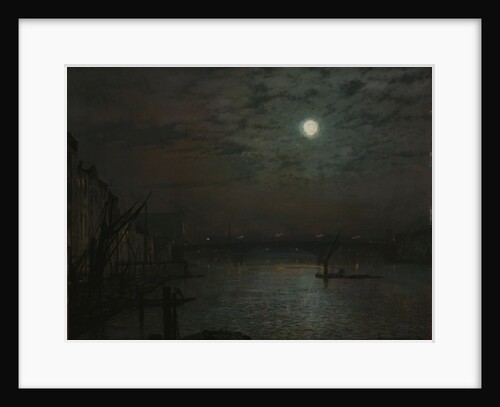 Southwark Bridge by Moonlight, 1882 by John Atkinson Grimshaw