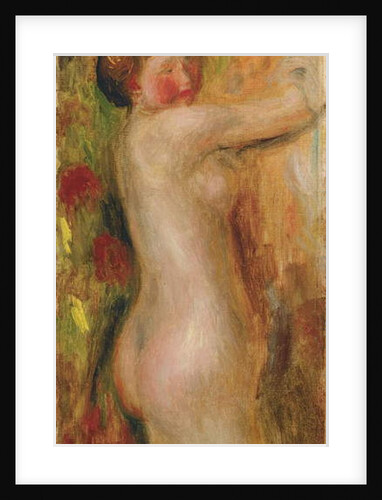 Nude with raised arm by Pierre Auguste Renoir