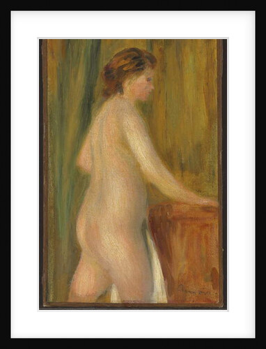 Nude with bath towel, c.1900 by Pierre Auguste Renoir