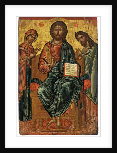 A Deisis, c.1600 by Greek School