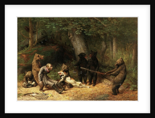 Making Game of the Hunter, 1880 by William Holbrook Beard