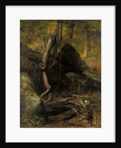 The Fallen Landmark, 1872 by William Holbrook Beard