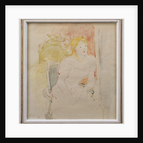 Julie Seated by Berthe Morisot