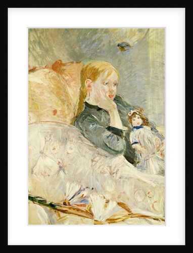 Young Girl with a Doll, 1896 by Berthe Morisot