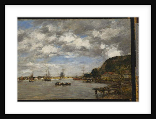 Bordeaux by Eugene Louis Boudin