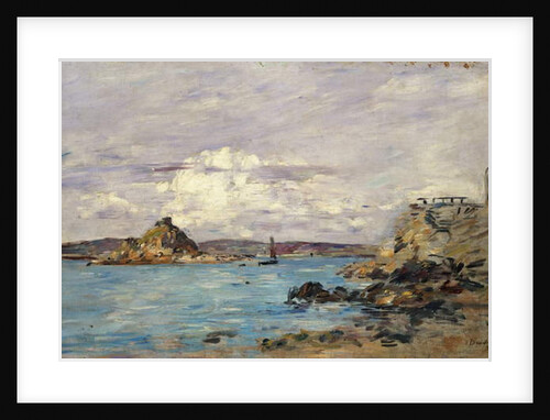 Study for 'The Bay of Douarnenez', c.1895-97 by Eugene Louis Boudin