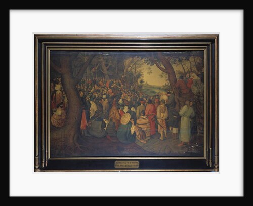 The Preaching of St. John the Baptist by Pieter the Younger Brueghel