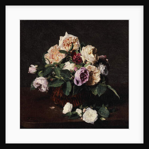 Vase of Flowers, 1876 by Ignace Henri Jean Fantin-Latour