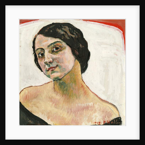 Woman with Brown Hair, 1913 by Ferdinand Hodler