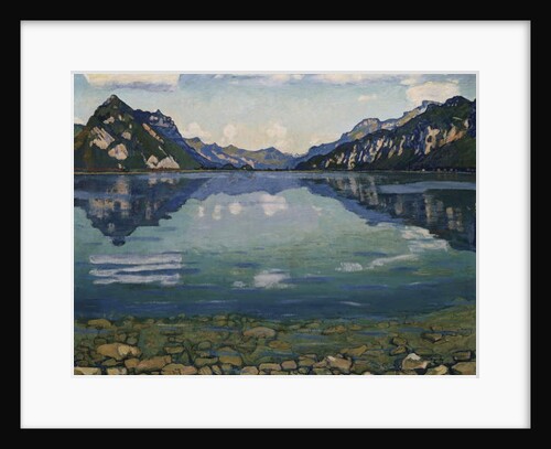 Thunersee with Reflection, 1904 by Ferdinand Hodler