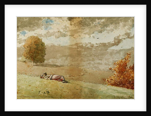 Daydreaming, 1880# by Winslow Homer