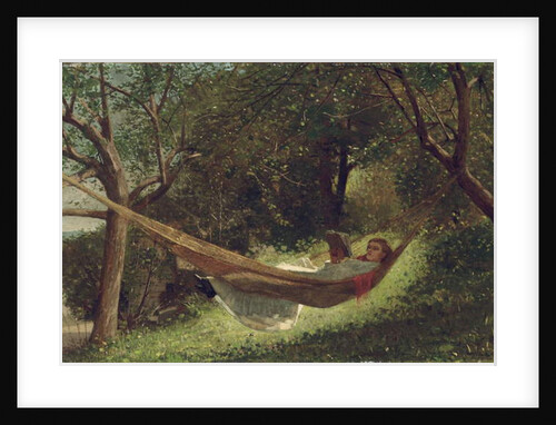 Girl in the Hammock, 1873 by Winslow Homer