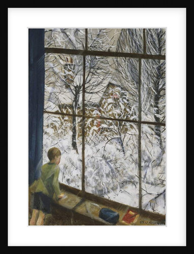 Looking at the Snow by Christopher Richard Wynne Nevinson