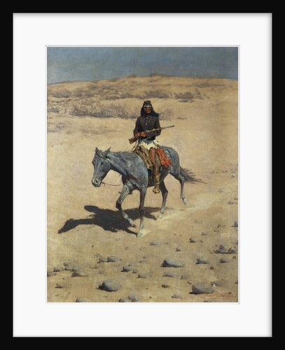 Apache Scout by Frederic Remington