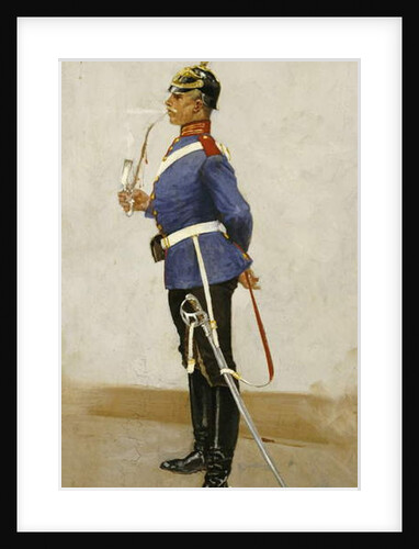 Infantry Officer, Full Dress by Frederic Remington