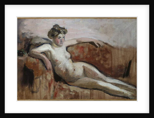 Reclining Nude, c.1919-20 by Edouard Vuillard