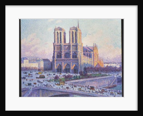 Notre Dame, Paris, View from the Quai Saint-Michel, 1901-04 by Maximilien Luce