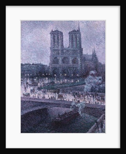 Notre Dame, c.1900 by Maximilien Luce