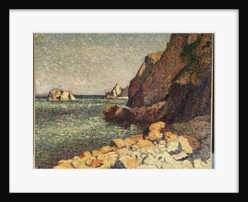 Sea and Rocks, Agay, 1893 by Maximilien Luce