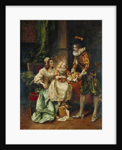 The Basket of Fruit by Cesare-Auguste Detti