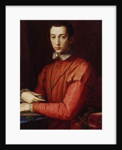 Portrait of Francesco I de' Medici by Agnolo di Cosimo Bronzino