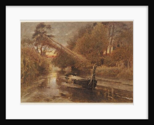 The Lady of Shalott by Albert Goodwin