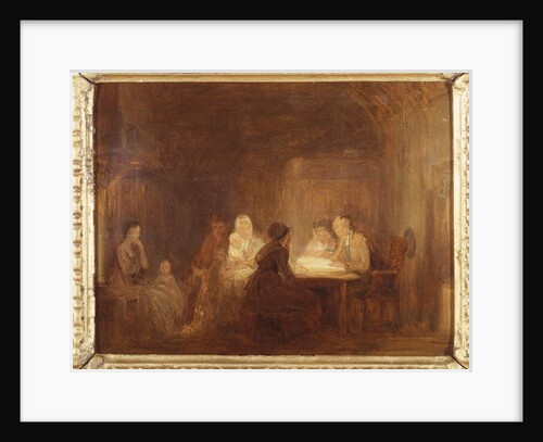The Cotters Saturday Night - a Sketch by David Wilkie