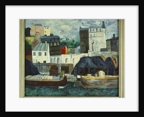 The Seine at Passy, April-May 1928 by Christopher Wood