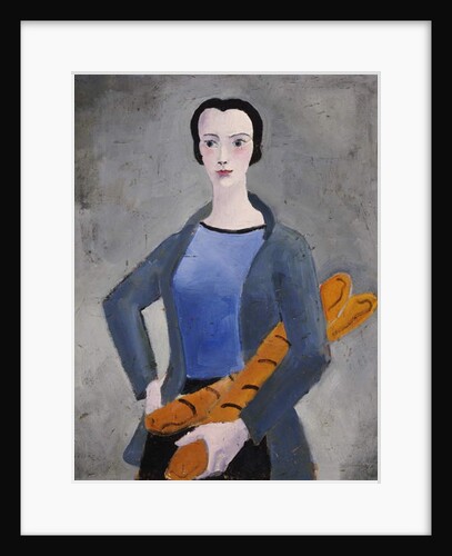 Girl with Bread, 1926 by Christopher Wood